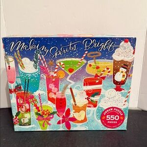 Ceaco Making Spirits Bright 550 piece jigsaw puzzle